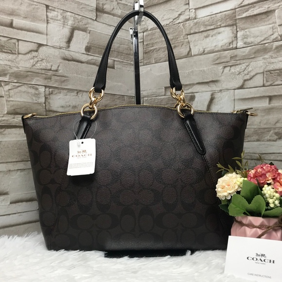 👜 COACH 🌺SMALL KELSEY SATCHEL 10 1/2" - Picture 2 of 8